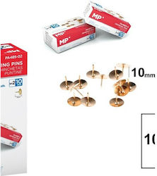 Gold pins 10mm (box of 100 pcs) MP PA485-02