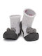 Attipas Kinderstrümpfe Hausschuh-Socken Kniehohe Gray