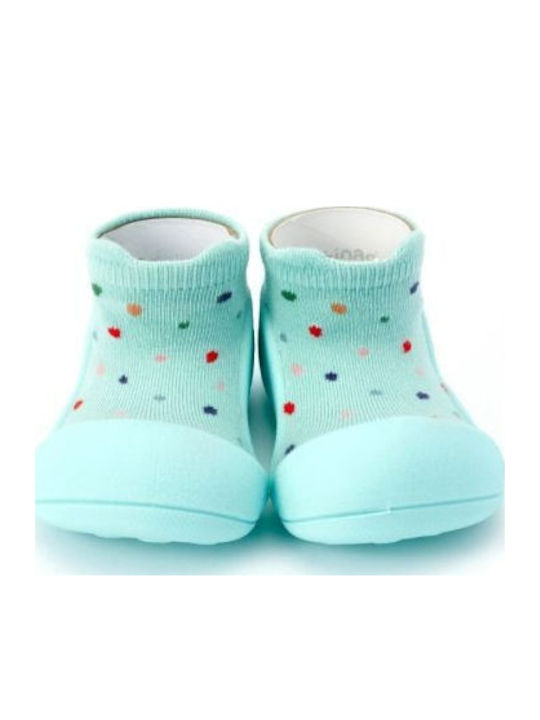 Attipas Kids' Long Slipper Socks Green