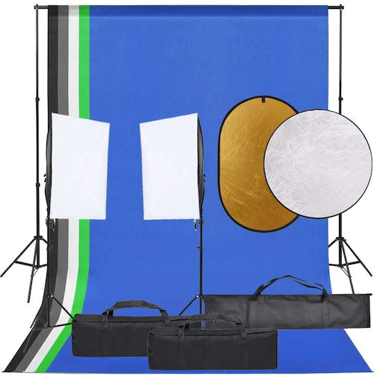 vidaXL Kit Φωτισμού για Studio