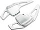 Carner Steering Wheel Decoration Paddles Shift for Bmw 5 F10 2010-2017 Silver 2pcs in Silver Color 0029796