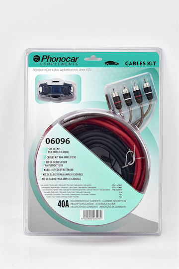 Phonocar Set Car Audio Cables 06.096