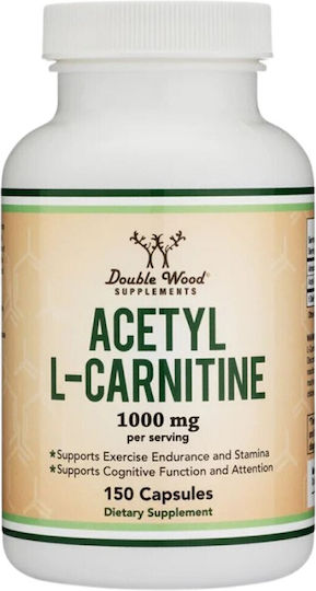 Double Wood Acetyl L-Carnitine 1000mg 150 capace