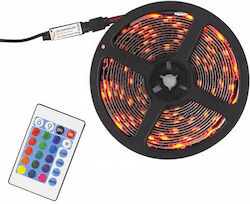 White Shark Waterproof LED Strip Power Supply USB (5V) RGB Length 3m with Remote Control SMD5050