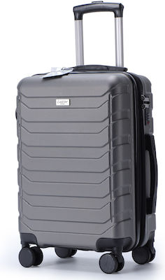 Lavor 1-602 Cabin Travel Suitcase Hard Gray with 4 Wheels