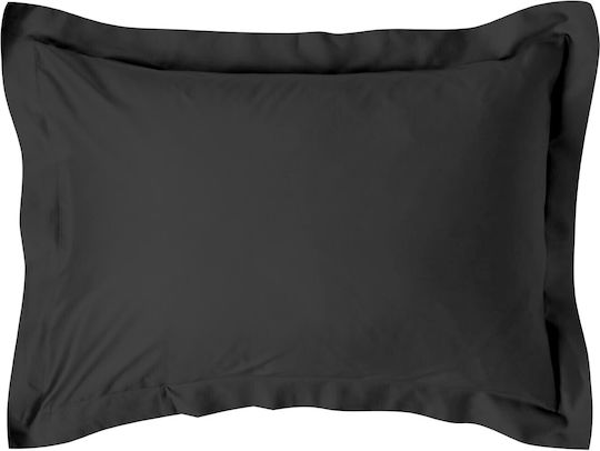 Makis Tselios Home Σετ Κουβερλί Μονό Βαμβακοσατέν Dark Grey 160x240cm 2τμχ