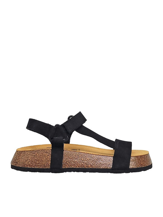 Sandale Casual Damă Anatomici Din Piele Negre