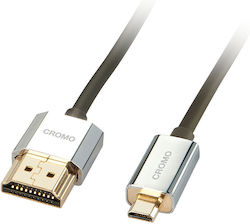 Lindy 41681 Cabluri HDMI HDMI 2.0 HDMI De Sex Masculin - Micro HDMI De Sex Masculin 1m Negru