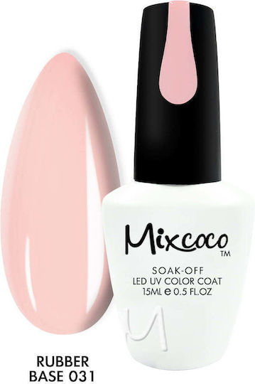 Mixcoco Base Coat για Ημιμόνιμα Βερνίκια Rubber 15ml