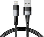 Tech-Protect Ultraboost Braided USB-A to Lightning Cable 12W Γκρι 1m