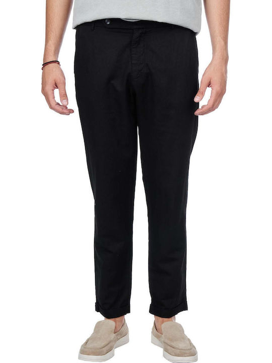 Dirty Laundry Pantaloni Chino Negru