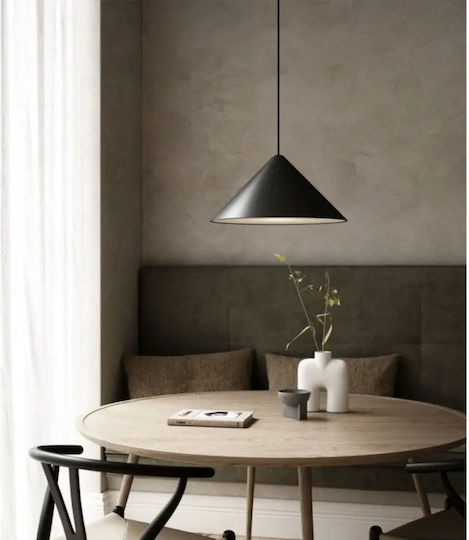 Nordlux Nono Hängelampe Schwarz Glocke mit Fassung E27 49x24.8x300cm.
