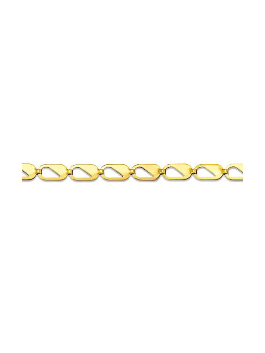 Gold Chain Bracelet BRXR21031 9 Carat Gold Bracelet