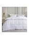 Cannon Duvet Single 160x230cm Scotch White