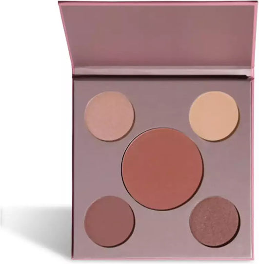 TommyG Beauty Obsession Παλέτα με Σκιές Ματιών σε Στερεή Μορφή Nude