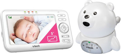 Vtech Video Nanny Drahtlose Babyüberwachung mit Kamera & Bildschirm 5" , Zwei-Wege-Kommunikation & Schlaflieder BM5150