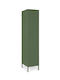 În picioare pe podea Dulapuri de birou din metal cu încuietoare în Culoare Verde, 38x46x185cm