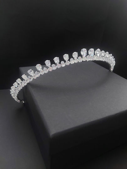 Brautaccessoires Headpiece Zirkon 1,5 cm