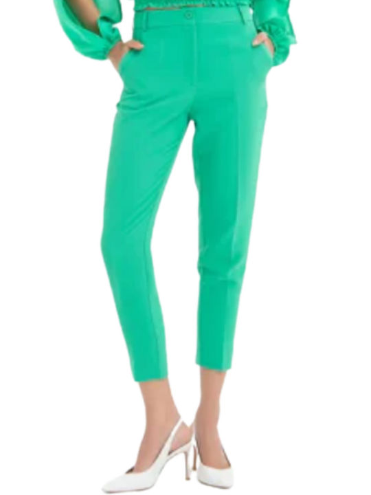 FRACOMINA CHINOS PANTS GREEN Women's