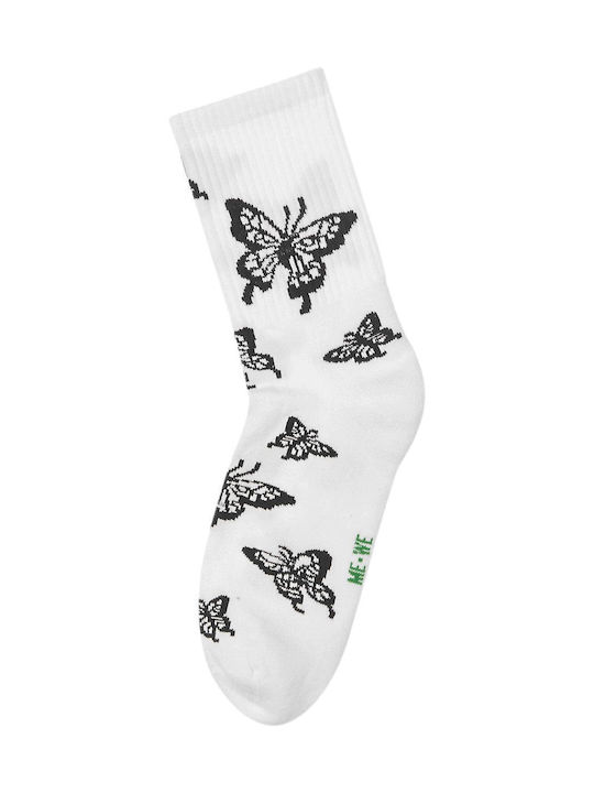 ME-WE Women's Socks White