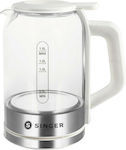 Singer Kettle 1.5lt 2200W White