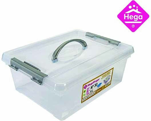 AGC Kunststoff Aufbewahrungsbox mit Deckel 9Es 1Stück