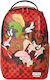 Sprayground Looney Tunes Taz Marvin Bust Out Ghiozdan Școlar de Spate Scoala primara Multicolor