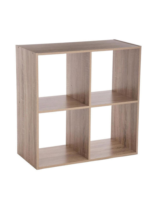 Bookcase 67.6x32x67.6cm Brown