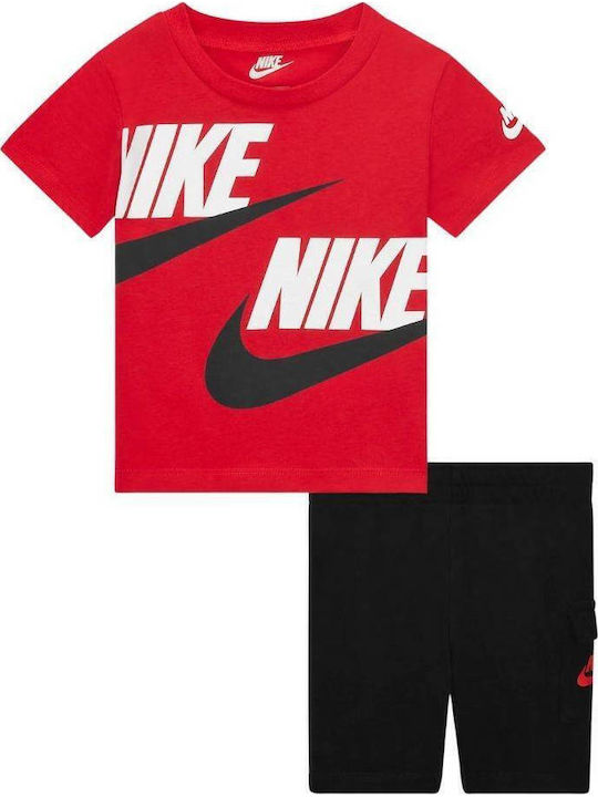 Kids' Set with Shorts Summer 2pcs Red