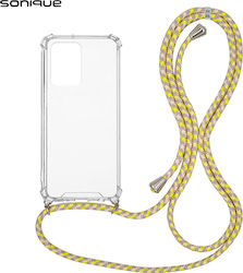 Sonique Armor Clear Задна корица Силикон с Каиш...