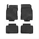Frogum Set of Front and Rear Mats 4pcs Tray Type for Nissan X-Trail 2017-2020 Black