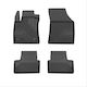 Frogum Set of Front and Rear Mats 4pcs for Renault Megane 2007-2012 Black