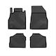 Frogum Set of Front and Rear Mats 4pcs for Nissan Micra 2017 Black