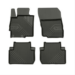 Frogum Set Față și Spate 4 Bucăți Pentru Mitsubishi Eclipse Cross Eclipse 2018 Negru