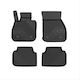 Frogum Set of Front and Rear Mats 4pcs for Mini Clubman 2015 Black