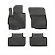 Frogum Σετ Μπροστινά και Πίσω Πατάκια 4τμχ για Peugeot 4008 Mitsubishi Asx Citroen C4 Aircross / C4 2012-2018 Μαύρα