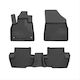 Frogum Set of Front and Rear Mats 4pcs for Citroen DS5 / DS 2012-2018 Black