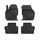 Frogum Set of Front and Rear Mats 4pcs for Volvo S80 / V70 2006-2016 Black
