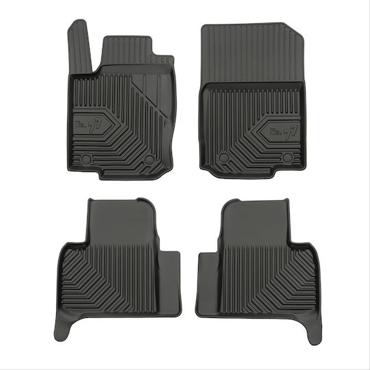 Frogum Set of Front and Rear Mats 4pcs for Mercedes-Benz ML 2011-2015 Black