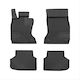 Frogum Set of Front and Rear Mats 4pcs for BMW F01 2008-2015 Black