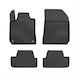 Frogum Set of Front and Rear Mats 4pcs for Peug...