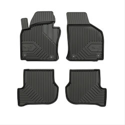 Frogum Σετ Μπροστινά και Πίσω 4τμχ για Seat Leon / Toledo Skoda Octavia Volkswagen Golf 2005-2012 Μαύρα Frogum Σετ Μπροστινά και Πίσω 4τμχ για Seat Leon / Toledo Skoda Octavia Volkswagen Golf 2005-2012 Μαύρα