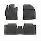 Frogum Set of Front and Rear Mats 3pcs for Toyota Corolla 2013-2019 Black