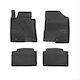 Frogum Set of Front and Rear Mats 3pcs for Hyundai i30 2012-2017 Black