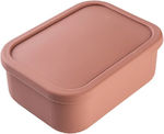 Pranzo Silicone Food Container Pink 18x13x6cm