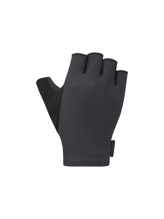 Shimano Half Finger Cycling Gloves Adults Black