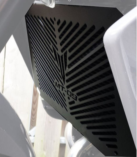 Cosmo Protecție radiator motocicletă Yamaha MT-09 Negru