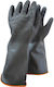 Waterproof Latex Safety Gloves Black