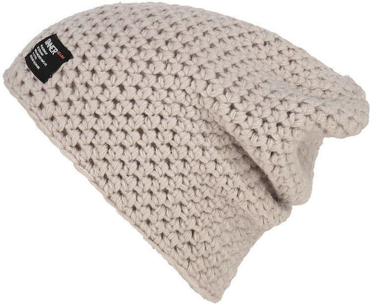Beanie Căciulă Tricotată În Culoare Albă