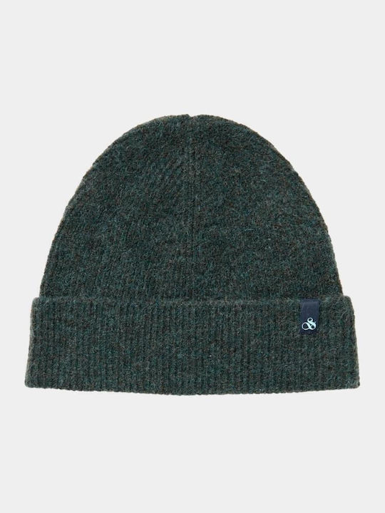 Knitted Beanie Cap Green 171371-5201